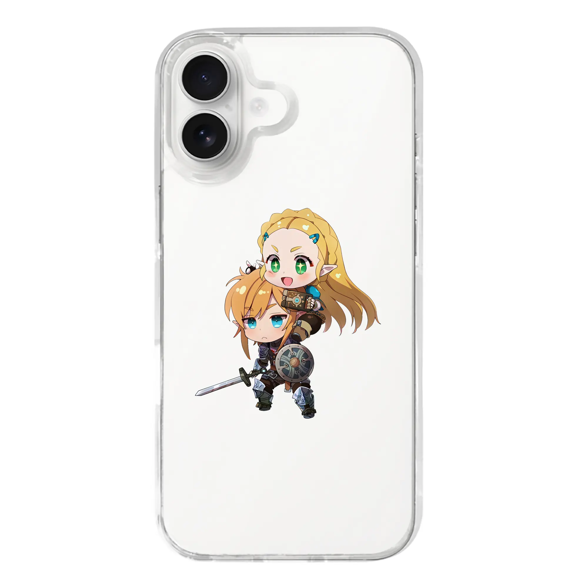 ゼルダの伝説 グッズ,ゼルダ姫 - iPhone 17シリーズ 透明スマホケース – 薄型・耐衝撃・精密フィット保護カバー